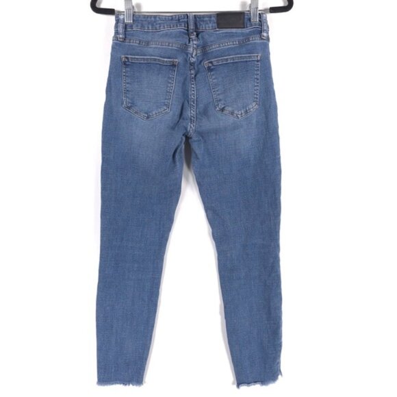 PISTOLA Cotton Rayon Blend Jeans Raw Hem P6738MTW-LMT Size 27 - Picture 2 of 12